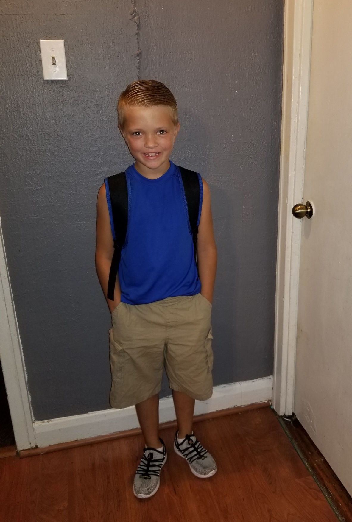 Bradley's first day